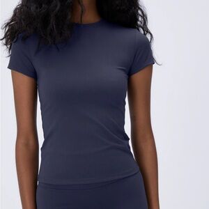 Adanola Ultimate Short Sleeve Top - Midnight Blue
